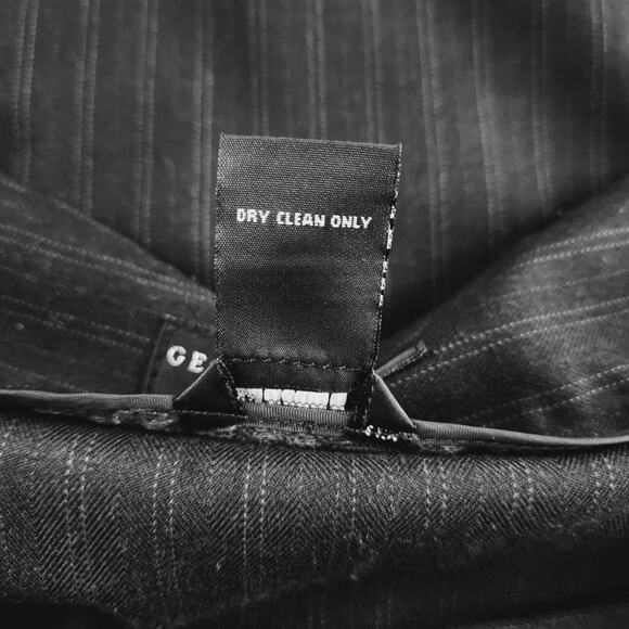 Geoffrey Beene Sport Women's Pin Stripe Black Skirt Size 8 - Picture 8 of 12